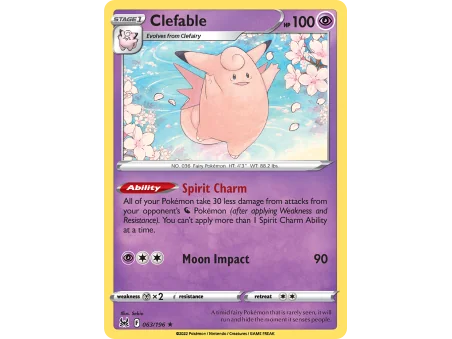 Clefable (Reverse Holo)