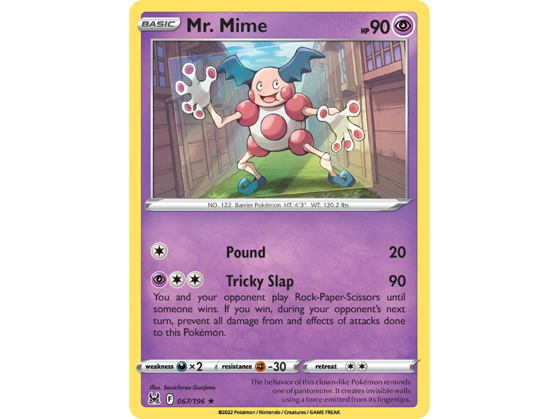 Mr. Mime (Reverse Holo)