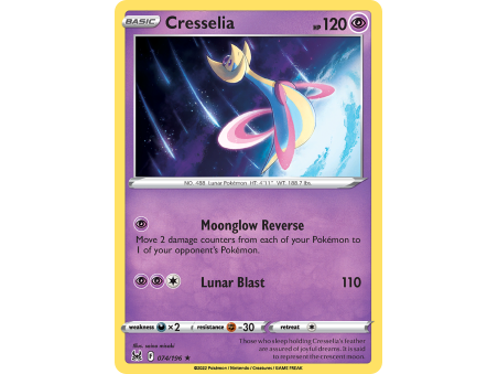 Cresselia (Reverse Holo)