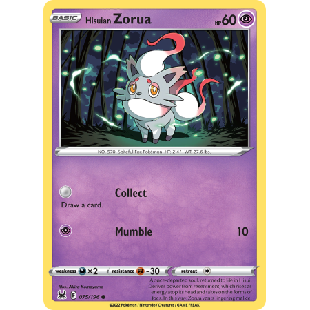 Hisuian Zorua