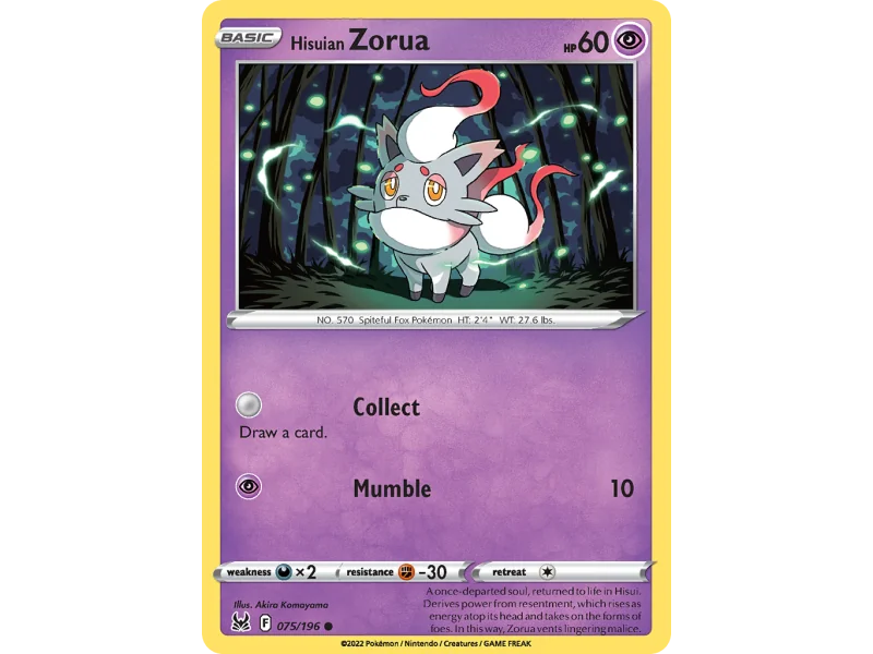 Hisuian Zorua