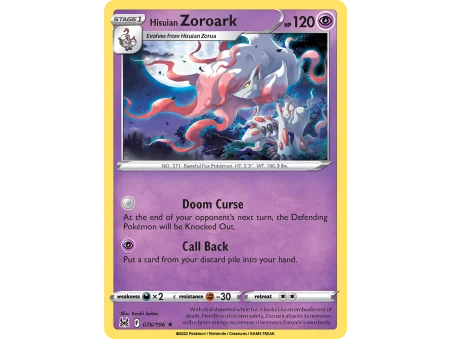 Hisuian Zoroark (Holo)