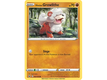 Hisuian Growlithe
