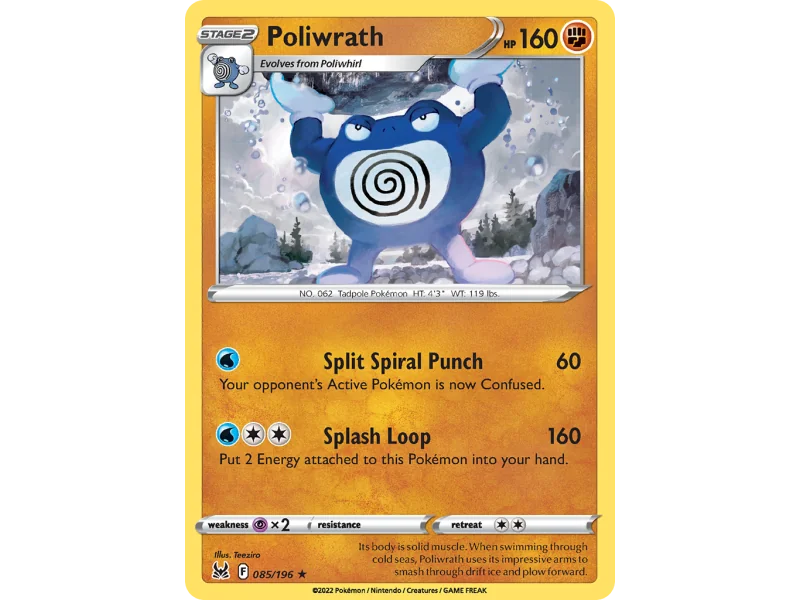 Poliwrath (Reverse Holo)
