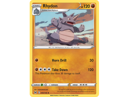 Rhydon (Reverse Holo)