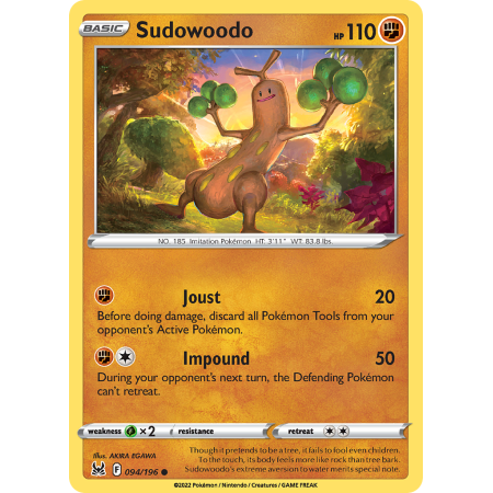 Sudowoodo