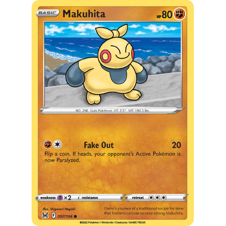 Makuhita (Reverse Holo)