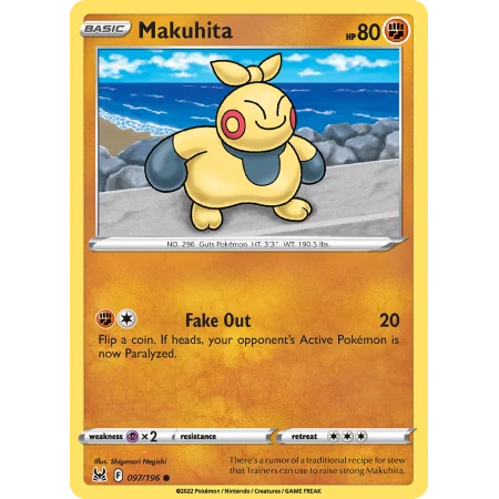 Makuhita (Reverse Holo)