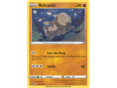 Relicanth (Reverse Holo)