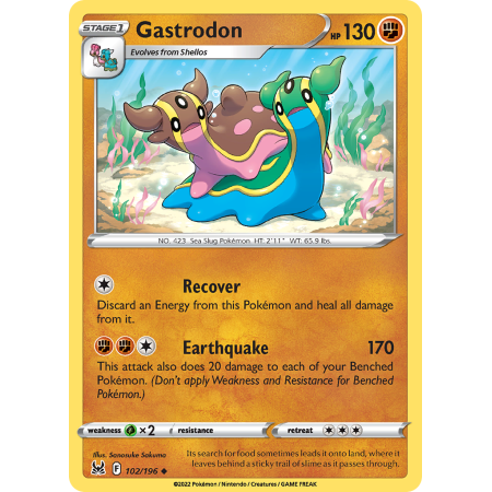 Gastrodon (Reverse Holo)