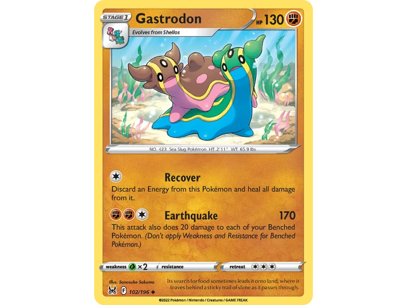 Gastrodon (Reverse Holo)