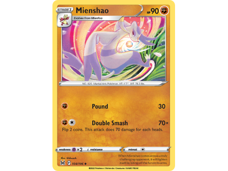 Mienshao (Reverse Holo)