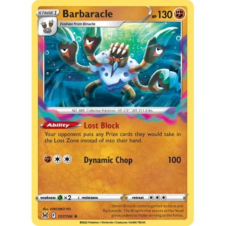 Barbaracle (Reverse Holo)