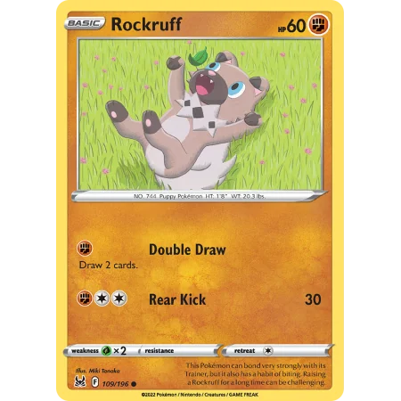 Rockruff (Reverse Holo)