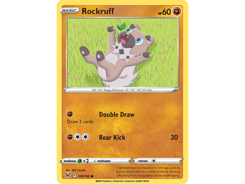 Rockruff (Reverse Holo)