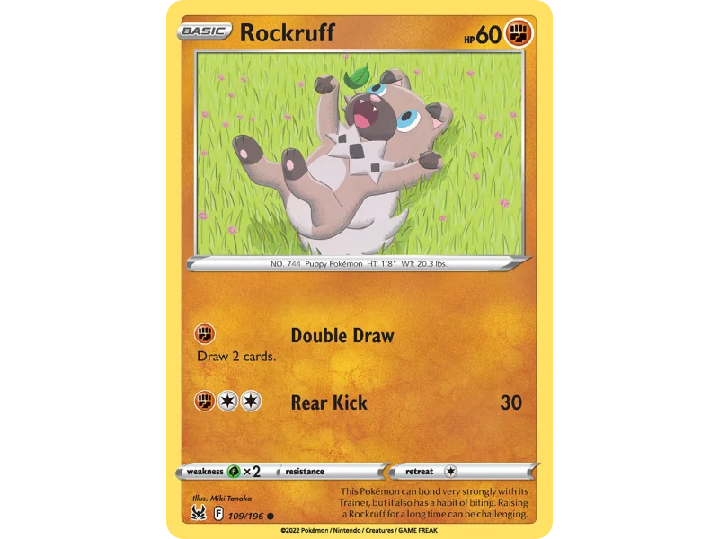 Rockruff (Reverse Holo)