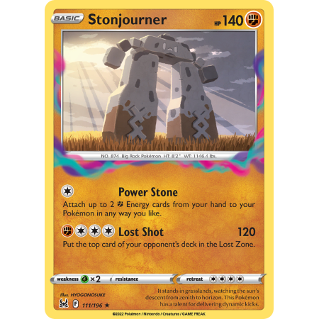 Stonjourner (Reverse Holo)