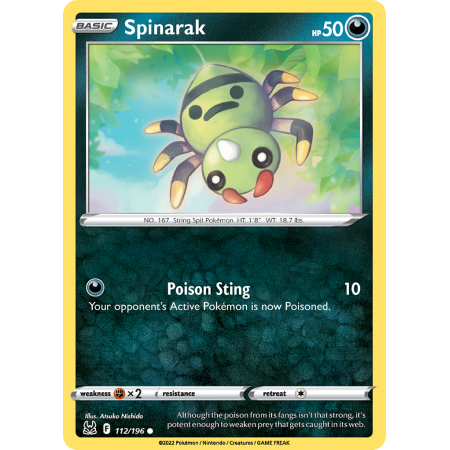 Spinarak (Reverse Holo)