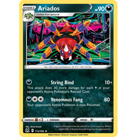 Ariados (Reverse Holo)
