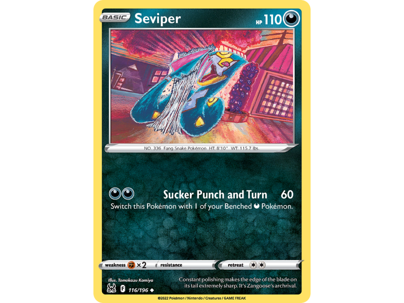 Seviper (Reverse Holo)