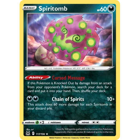 Spiritomb (Reverse Holo)