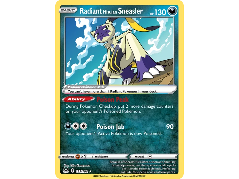 Radiant Hisuian Sneasler