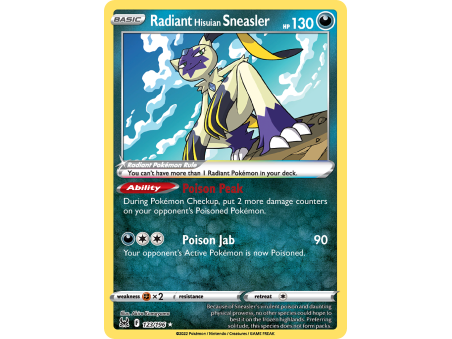 Radiant Hisuian Sneasler