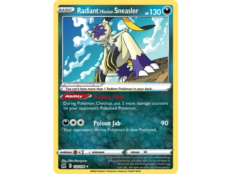 Radiant Hisuian Sneasler