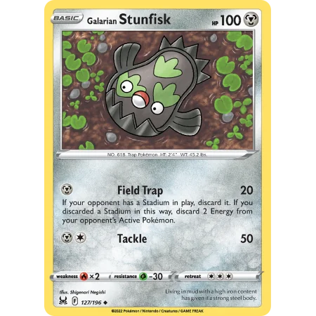Galarian Stunfisk