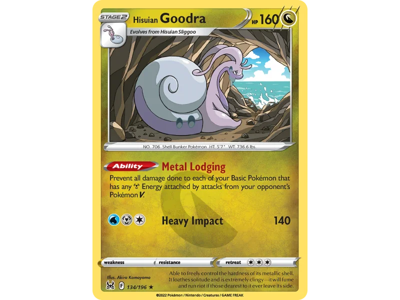 Hisuian Goodra (Reverse Holo)