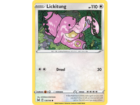 Lickitung (Reverse Holo)