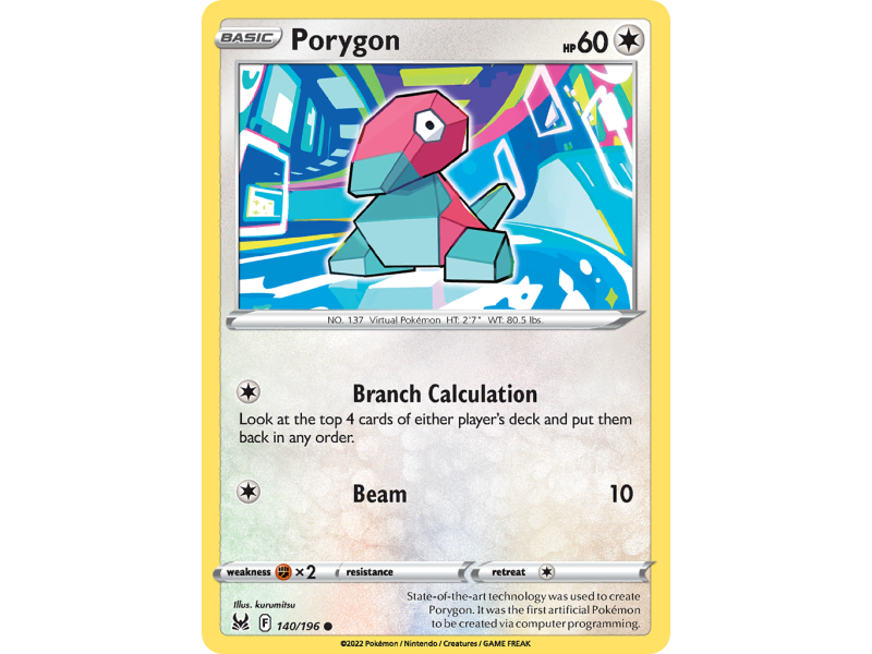 Porygon (Reverse Holo)