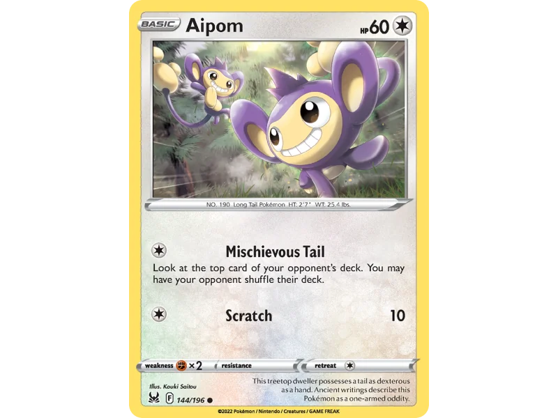 Aipom (Reverse Holo)