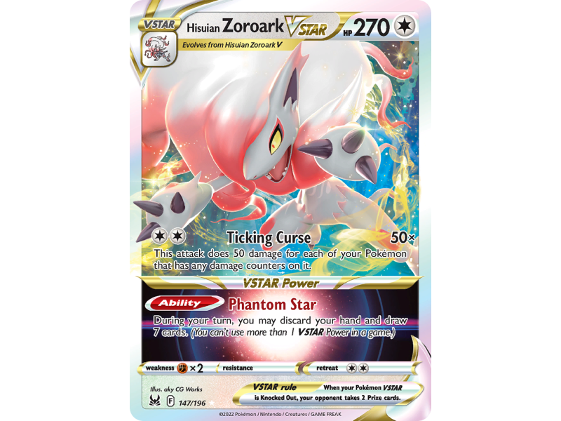 Hisuian Zoroark VSTAR