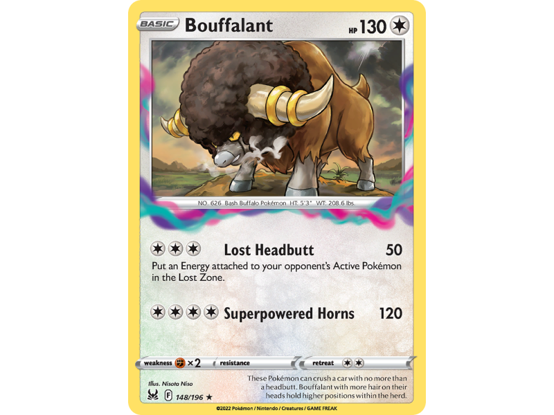Bouffalant (Reverse Holo)