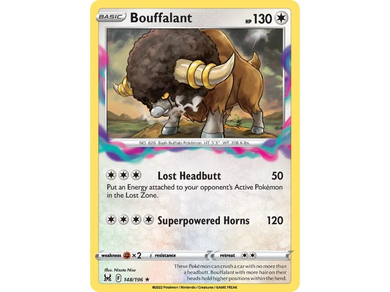 Bouffalant (Reverse Holo)
