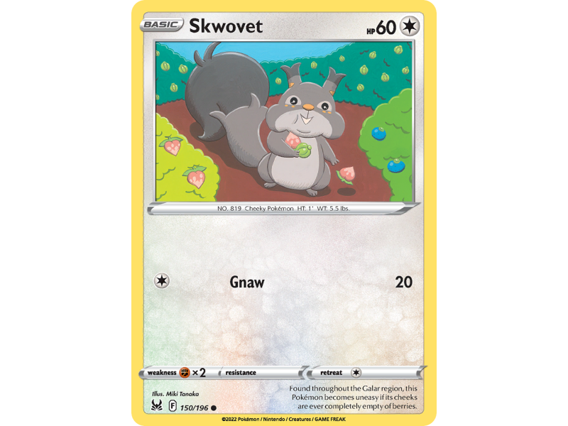 Skwovet (Reverse Holo)