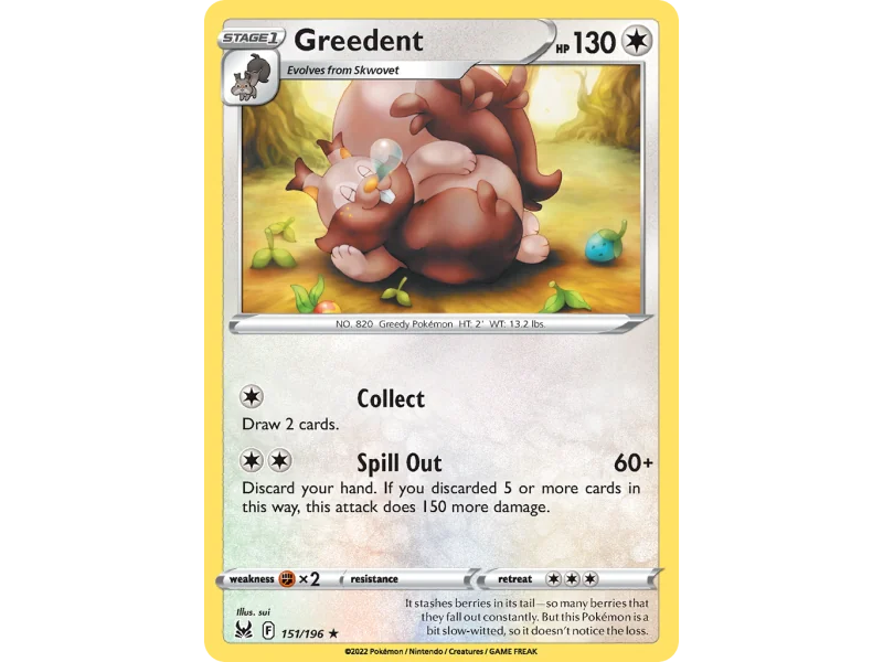 Greedent (Reverse Holo)