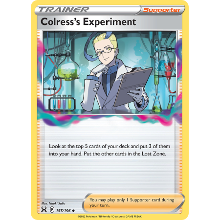 Colress's Experiment (Reverse Holo)