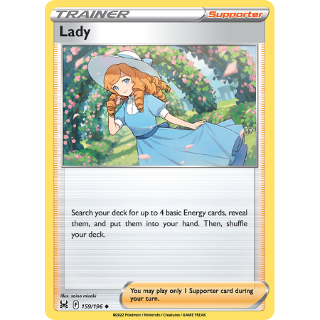 Lady (Reverse Holo)