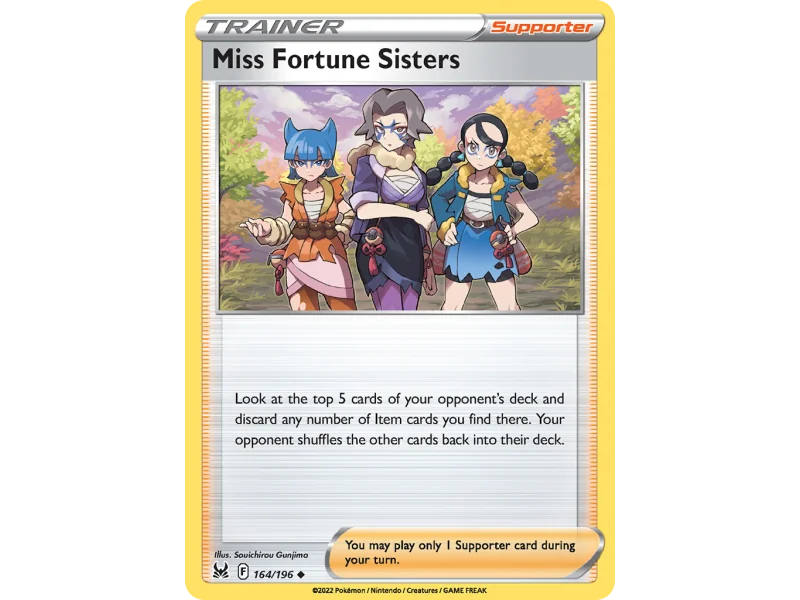 Miss Fortune Sisters (Reverse Holo)