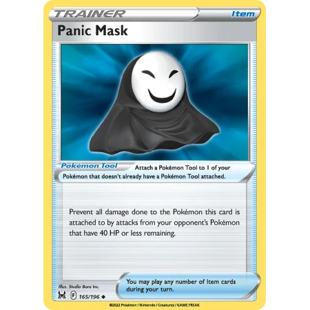 Panic Mask (Reverse Holo)