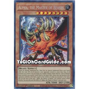 Alpha, the Master of Beasts (Secret Rare)