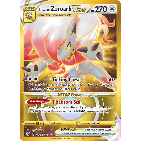 Hisuian Zoroark VSTAR