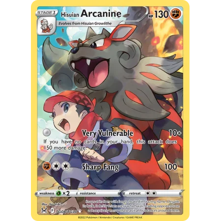 Hisuian Arcanine (Holo)