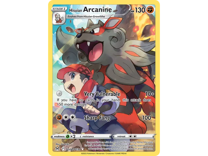 Hisuian Arcanine (Holo)