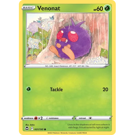 Venonat (Reverse Holo)