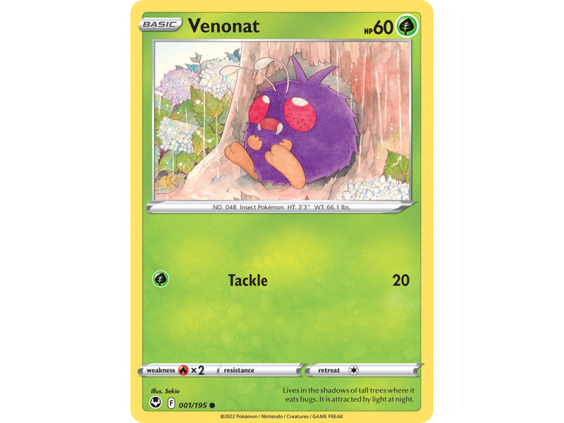 Venonat (Reverse Holo)