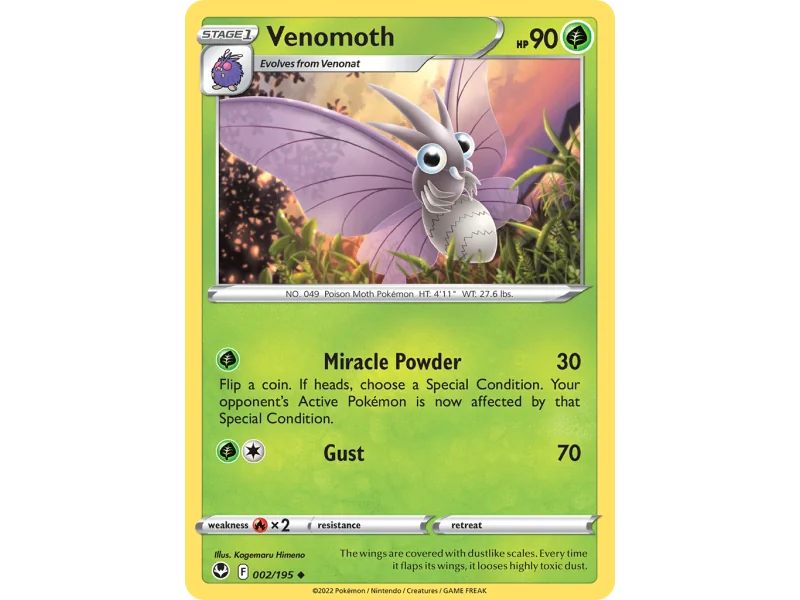 Venomoth (Reverse Holo)