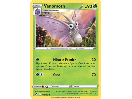 Venomoth (Reverse Holo)